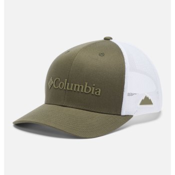 Columbia Mesh Snap Back Ball, Gorras Verde Oliva Para Hombre | 103857-HQK